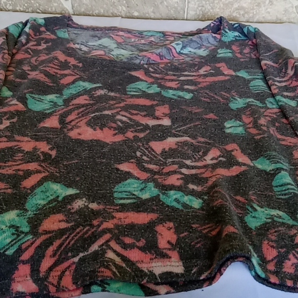 MUDD LONG SLEEVE Crop Top q1 - Picture 3 of 4